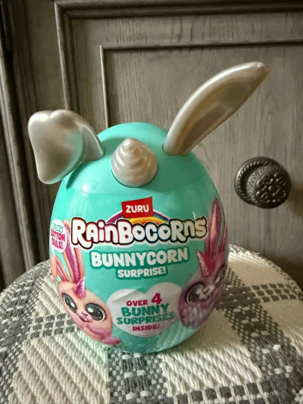 ZURU Rainbocorns Bunnycorn Surprise Egg - Teal with Gold Accents